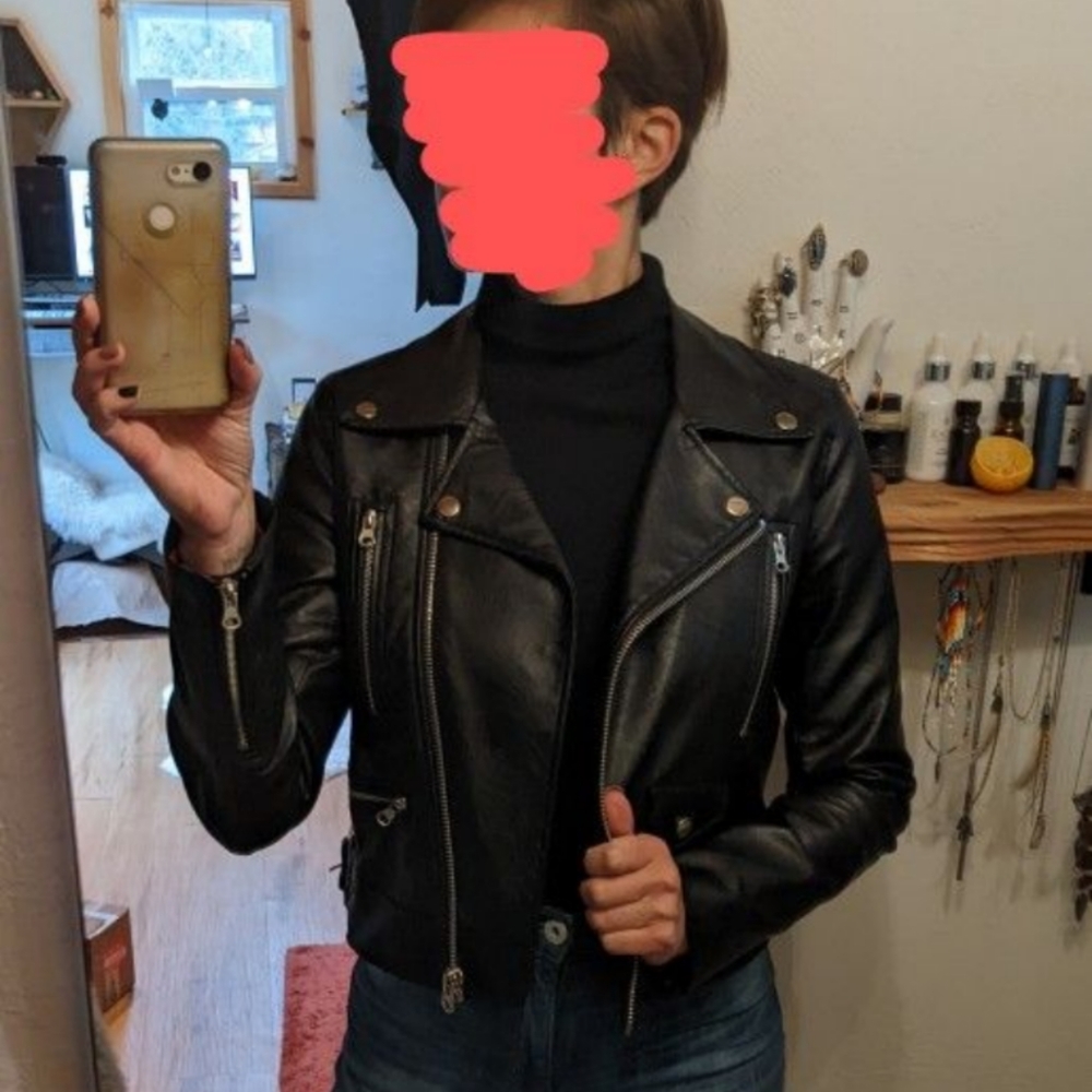 Faux Leather Jacket - Super High Quality!